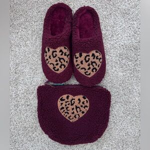 Maurices Burgundy Accessory Set